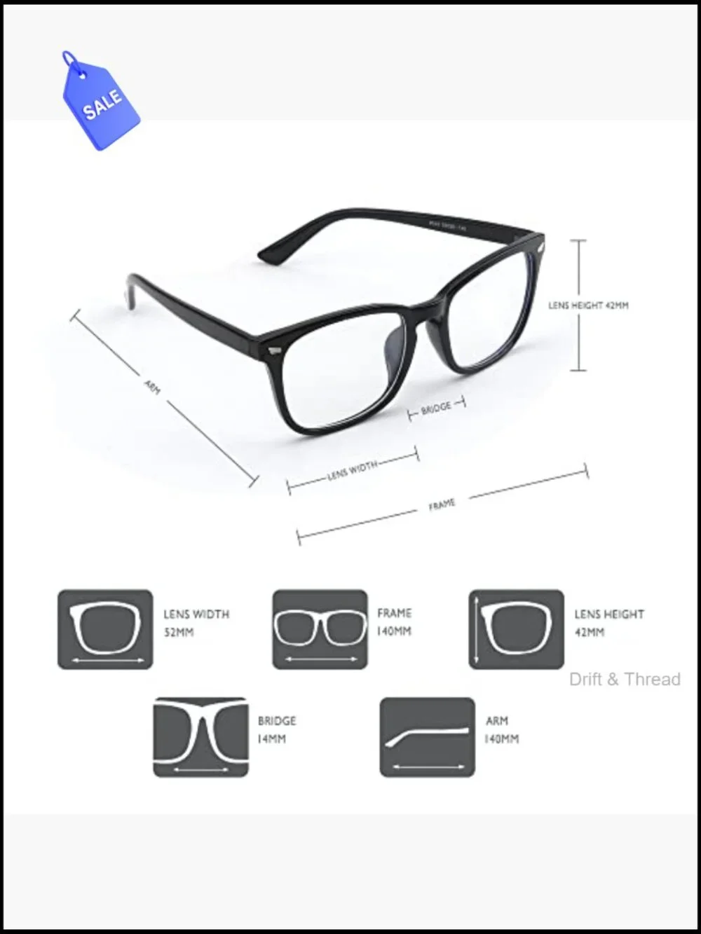 Blue Light Glasses 2 Pack for Men Women UV Protection Computer Gaming Reading